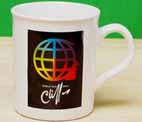 White Mug With Tour Logo