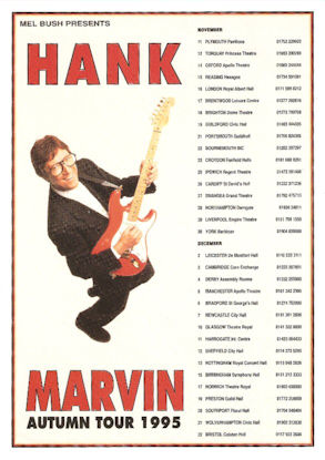 1995 Tour Flyer