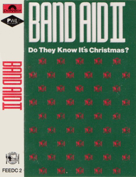 Band Aid II- Do They Know It's Christmas - UK Cassette Single