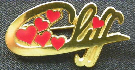 Cliff Hearts Fan Club Badge
