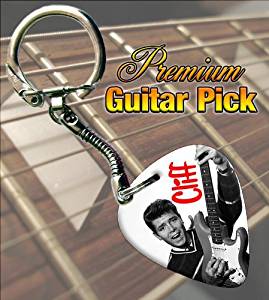  Premium Guitar Pick Keyring 