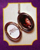 Silver Pated Locket and Chain