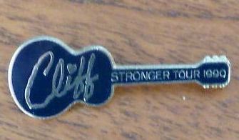 Stronger Tour 1990 Guitar Badge