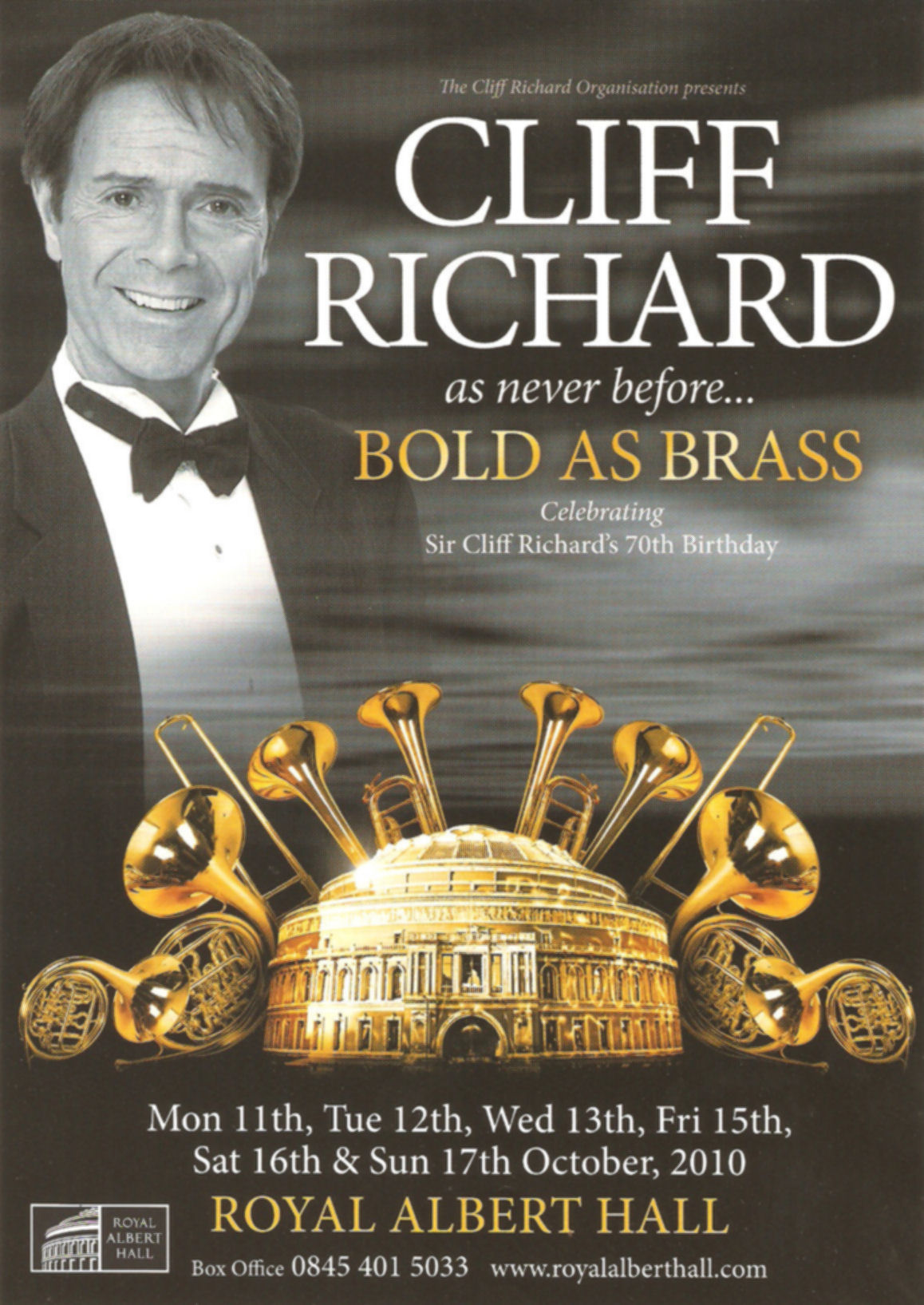 Bold As Brass RAH Flyer