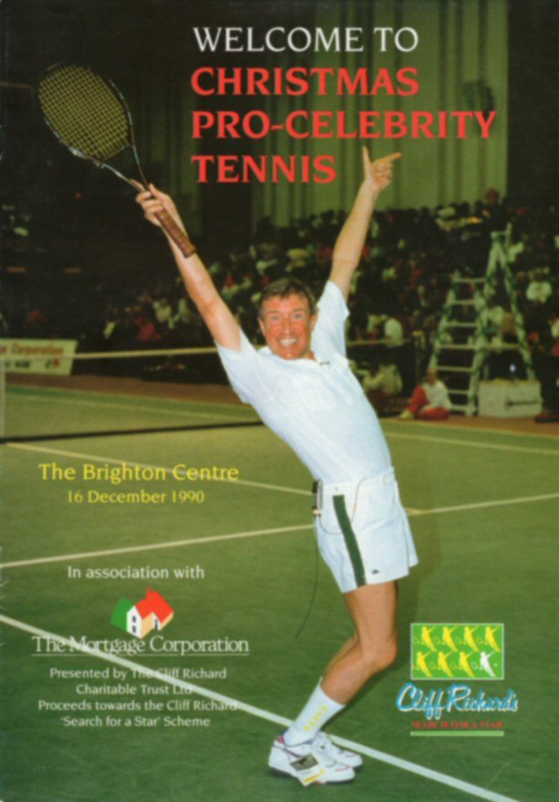 Pro-Celebrity Tennis '90 Programme