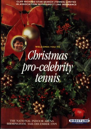 Pro-Celebrity Tennis 95' Programme
