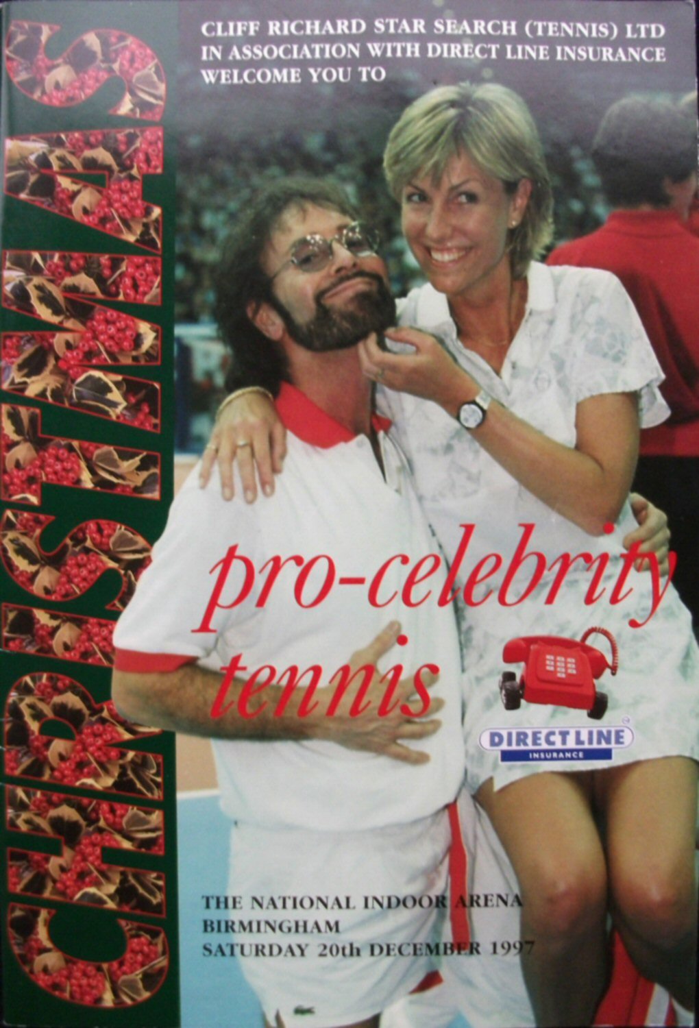 Pro-Celebrity Tennis 97' Programme