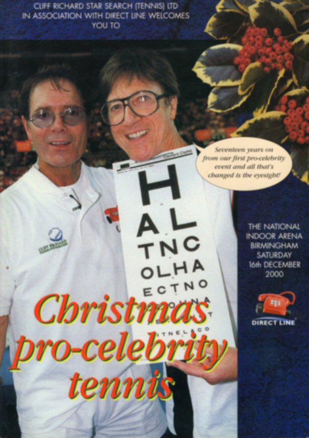 Pro-Celebrity Tennis 00' Programme