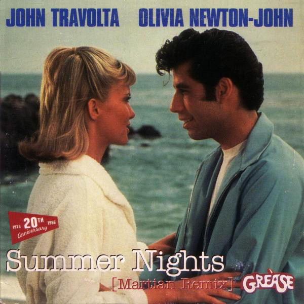 John Travolta & Olivia Newton John - Summer Night