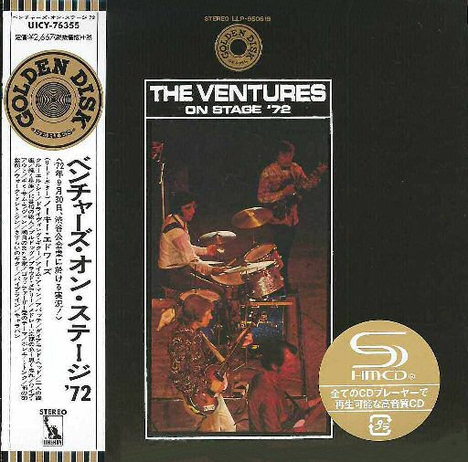 The Ventures On Stage 72 (Papersleeve)